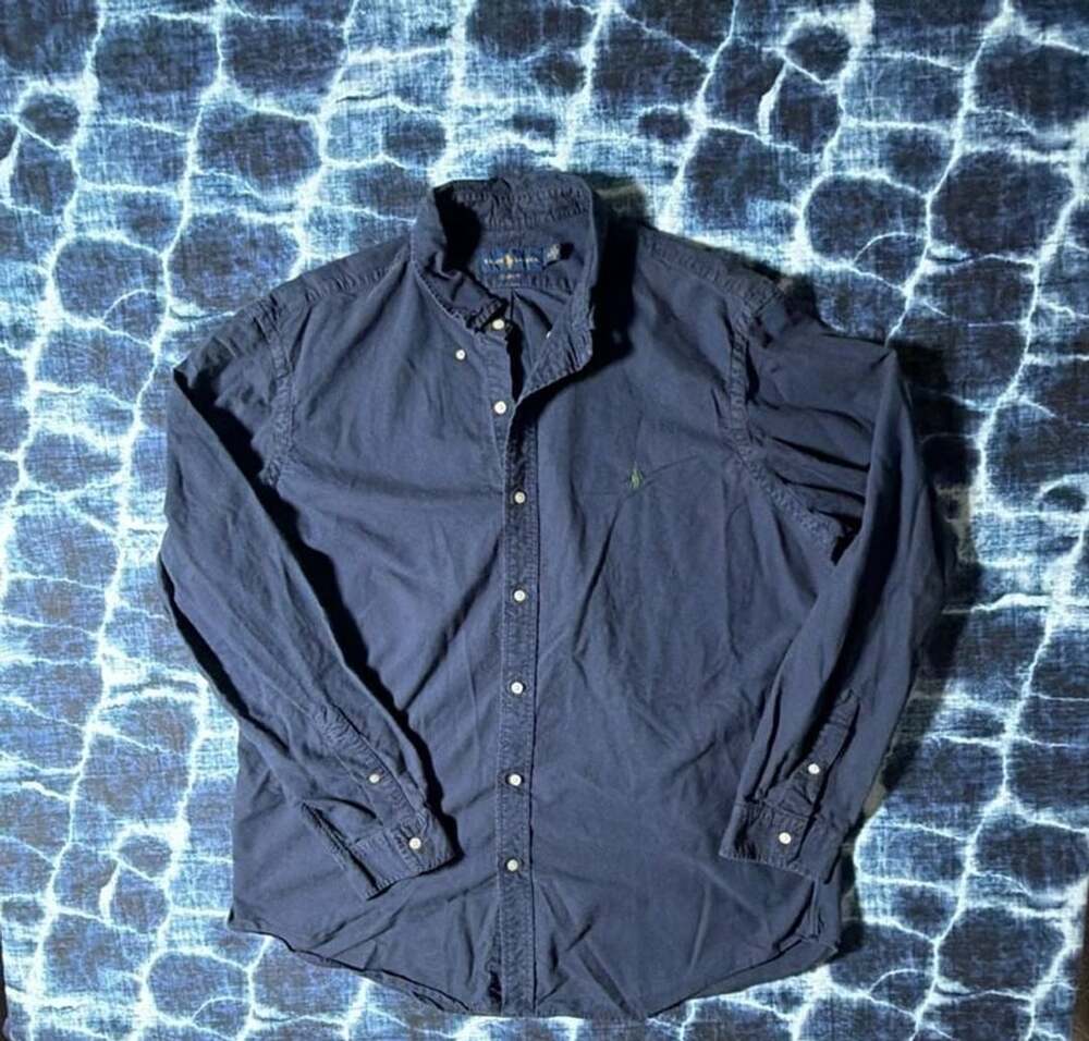 Ralph Lauren Classic Fit Button Down Shirt Size XXL Blue Cotton
